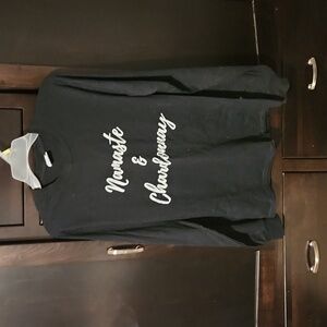 Wine Themed Long Sleeve Shirt